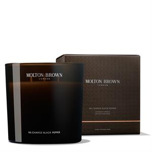 Molton Brown Re-Charge Black Pepper Signature Scented Candle Tripple Wick